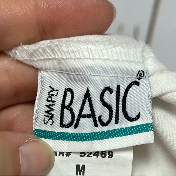 Vintage Simply Basic, Elastic Waist Scrub Pants. Size Medium. Good used cond! - Picture 4 of 6